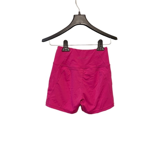 Alphalete Arcade Pink Pulse Surge Shorts - Picture 5 of 6